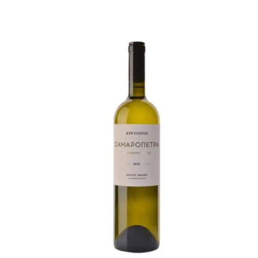 Κτήμα Κυρ-Γιάννη Σαμαρόπετρα 2022 Sauvignon Blanc 0.75L Ξηρό Λευκό Κρασί-E-Kanava