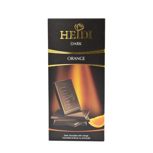 HEIDI CHOCOLATE DARK WITH ORANGE 80G