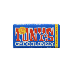 TONY'S CHOCOLONELY EXTRA DARK CHOCOLATE 180G