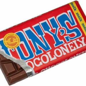 TONY'S CHOCOLONELY MILK CHOCOLATE 180G