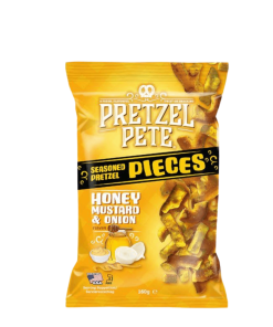 Pretzel Pete Honey Mustard & Onion 160gr Σνακ-E-Kanava