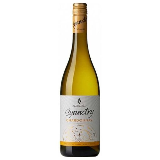Κτήμα Ζαχαρίας Chardonnay Synastry 2022  0.75L Κρασί Λευκό-E-Kanava